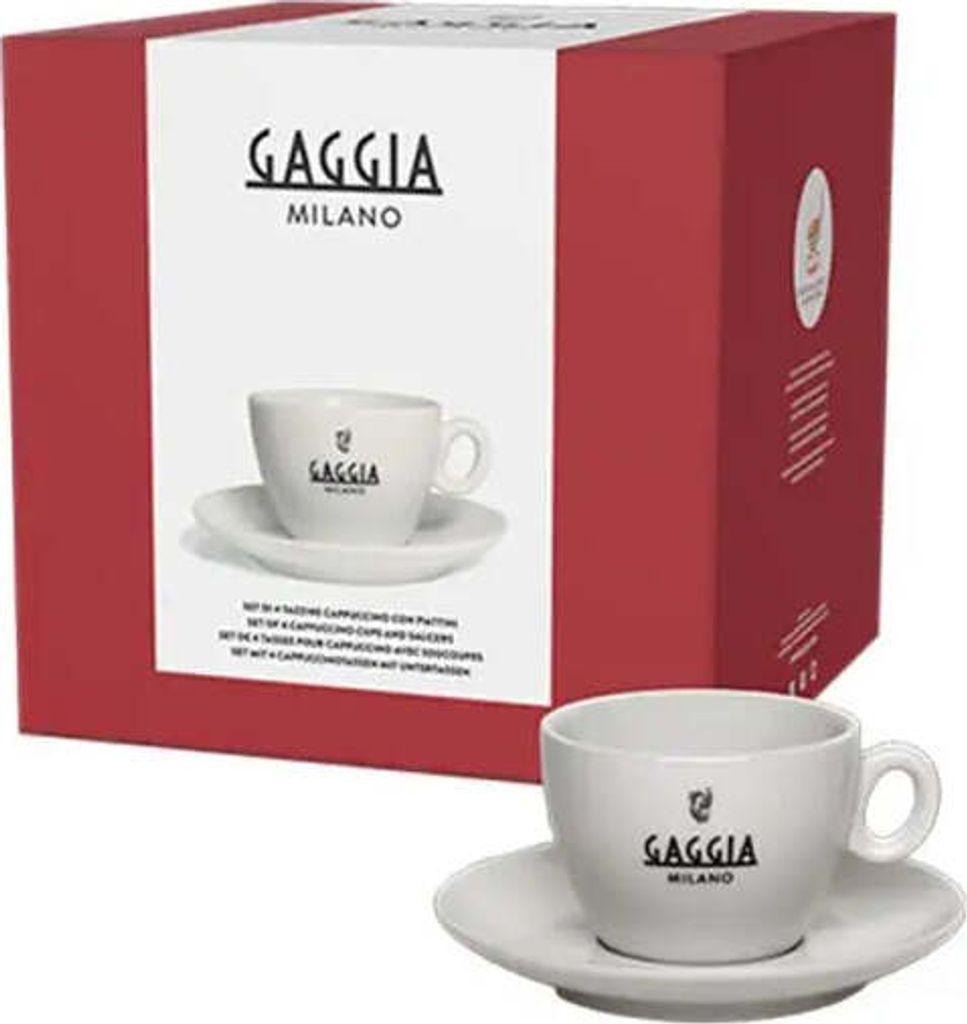 Gaggia Milano Cappuccinotassen Set 4 Stück Immagine del prodotto 
