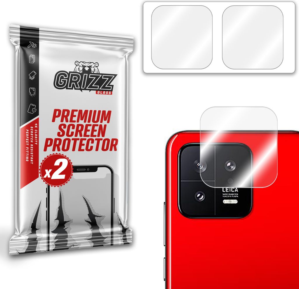 Glas für die Kamera GrizzGlass HybridGlass für Xiaomi 13