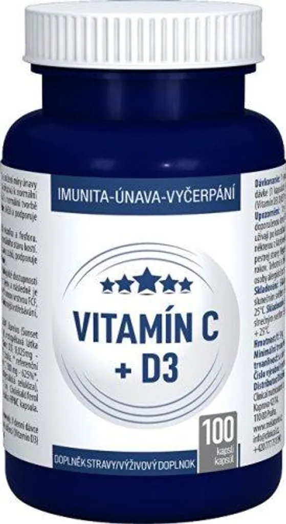 Vitamine C + D3 100 gélules : Complément immunité et vitalité au quotidien