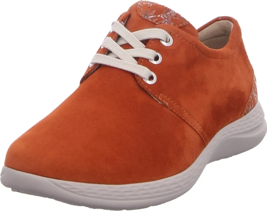Baskets orthopédiques Fidelio Hallux Hi Energy Red en cuir souple 37.5