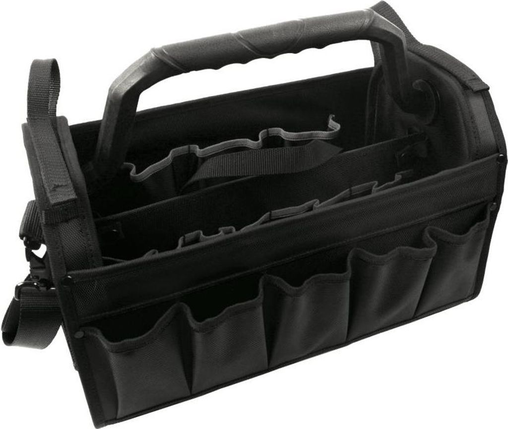 STROXX Werkzeugtasche 16" schwarz/grau