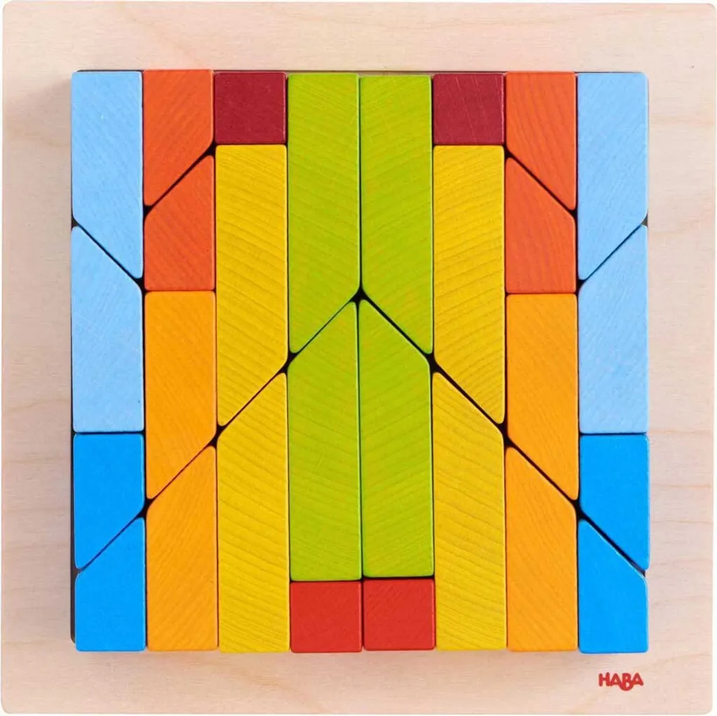 Jeu de construction en bois 3D Creative Stones Haba pour enfant de 2 ans - 9