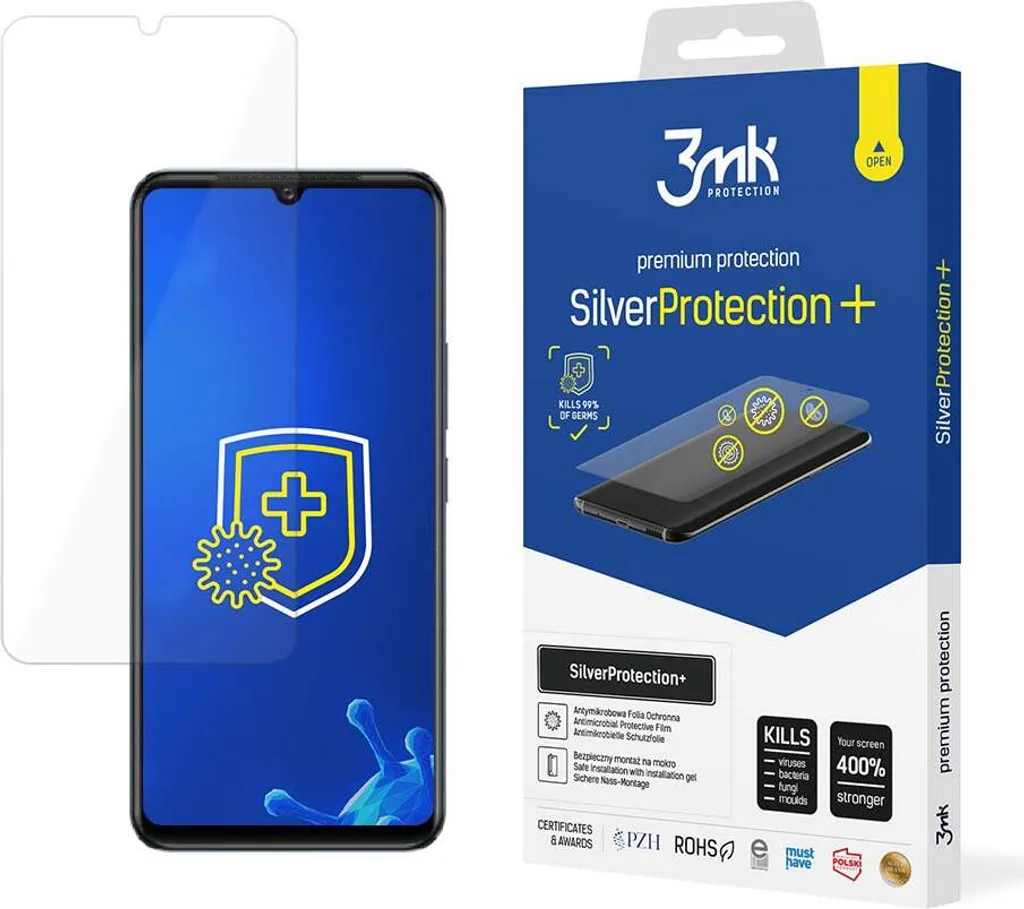 Vivo Y75 4G Protezione 3Mk Silver Protection Plus | Ultra Resistente 400%