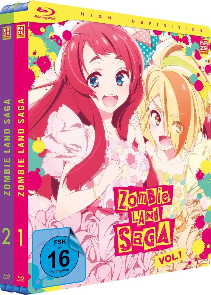 Zombie Land Saga - Staffel 1 - Gesamtausgabe - Bundle Vol.1-2 - Blu-Ray