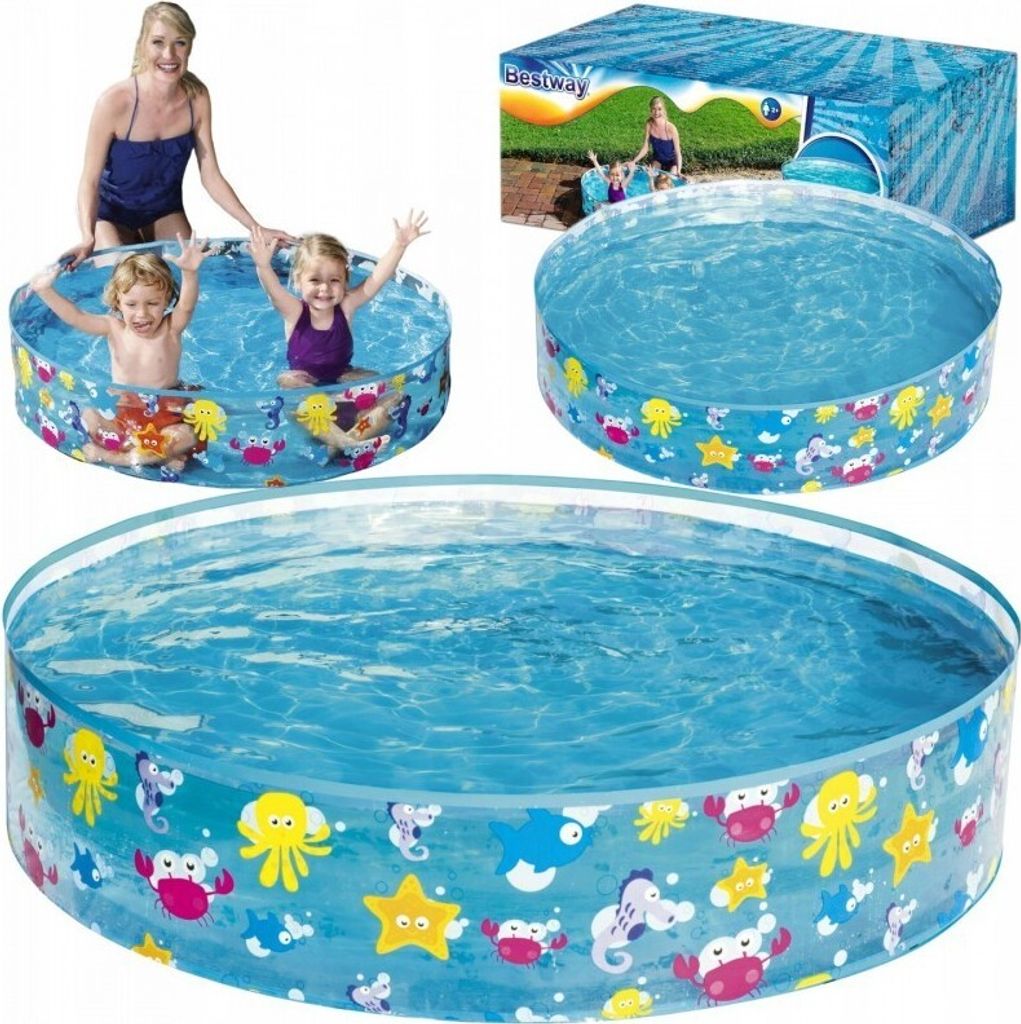 Bestway Planschbecken FillN Fun Sparking Sea 122x25cm Produktbild 45