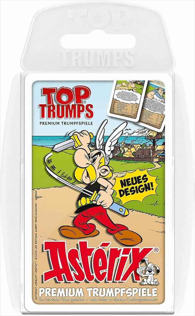 Top Trumps Asterix Spiel Karten Quartett Quartettspiel Produktbild 