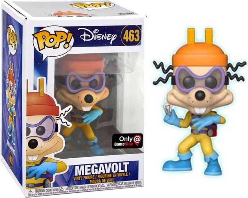 Funko Pop! Disney: Megavolt #463 Chase GameStop Exclusive Produktbild 