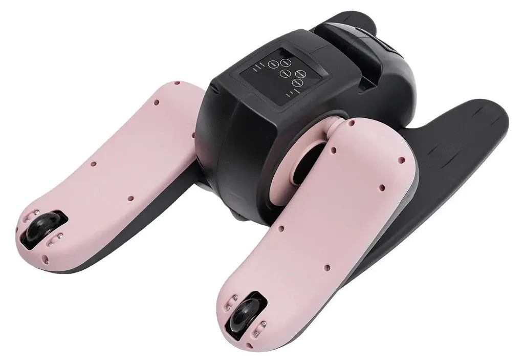 Pédalier électrique rose avec télécommande et écran LCD multifonction - 4