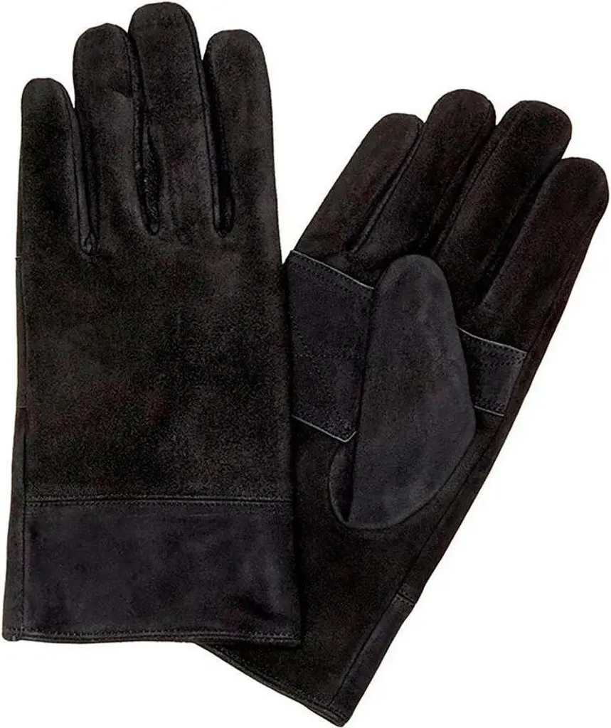 Gants en suède noir Jack & Jones Bruss anti-froid taille S-M