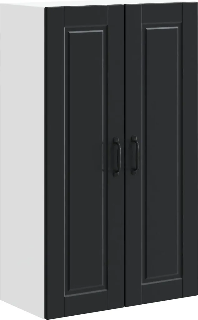 Mobiletto Cucina Smart Nero 60 cm | Cabinet High-Tech Legno 100 cm