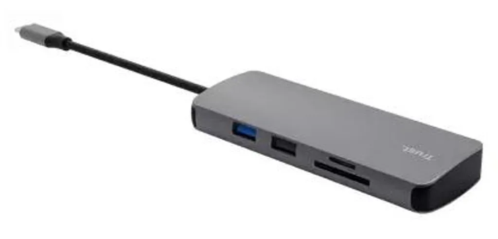 Adaptateur USB-C multiport Trust avec double USB HDMI et Ethernet - 11
