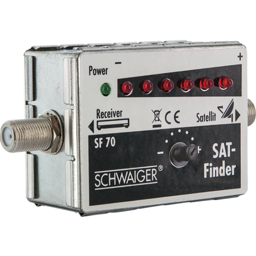 Schwaiger Sat-Finder 6 LED/Ton Obrázok produktu 