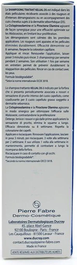 Ducray Kelual DS Shampoo 100ml: Sollievo Prurito e Forfora Severa - 5