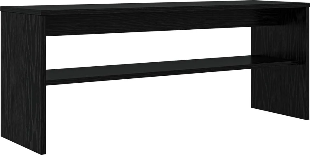 Mobile Porta TV 100cm Nero Rovere - Design Contemporaneo 30x40 cm