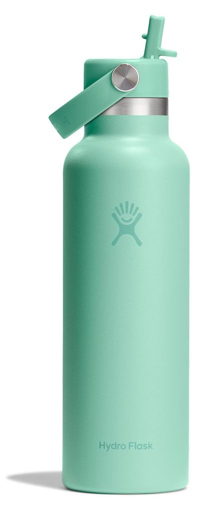 HYDRO FLASK 21 OZ Standard Flex Straw Cap Trinkflasche grün 621 ml