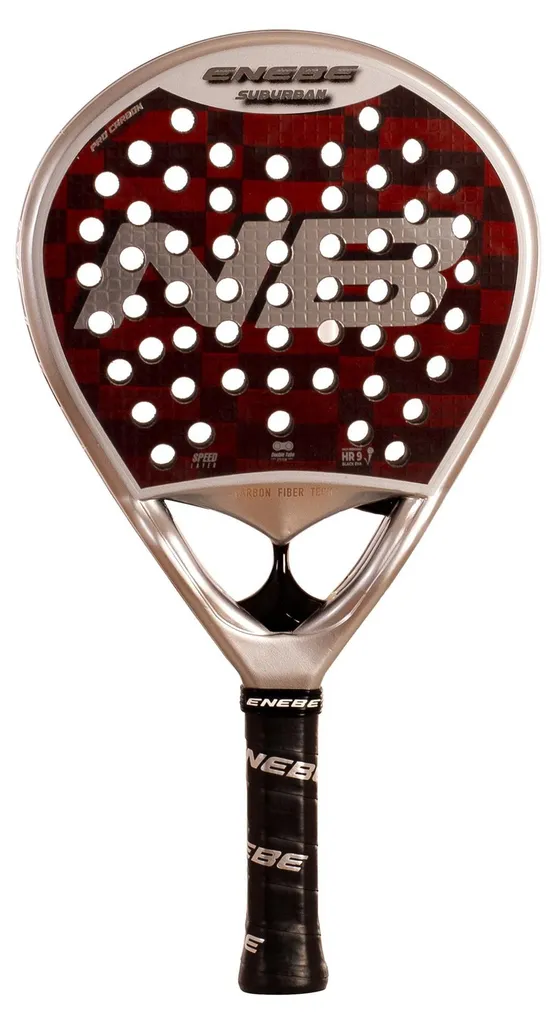 Améliorez votre Smash avec la Raquette Padel Enebe Suburban Rouge 12k