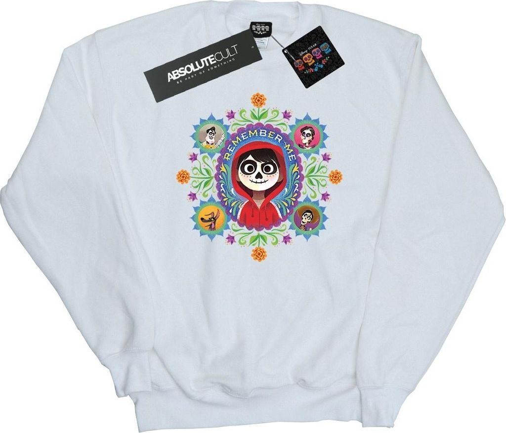 Disney - "Coco Remember Me" Sweatshirt für Herren BI16057 (XL) (Weiß)