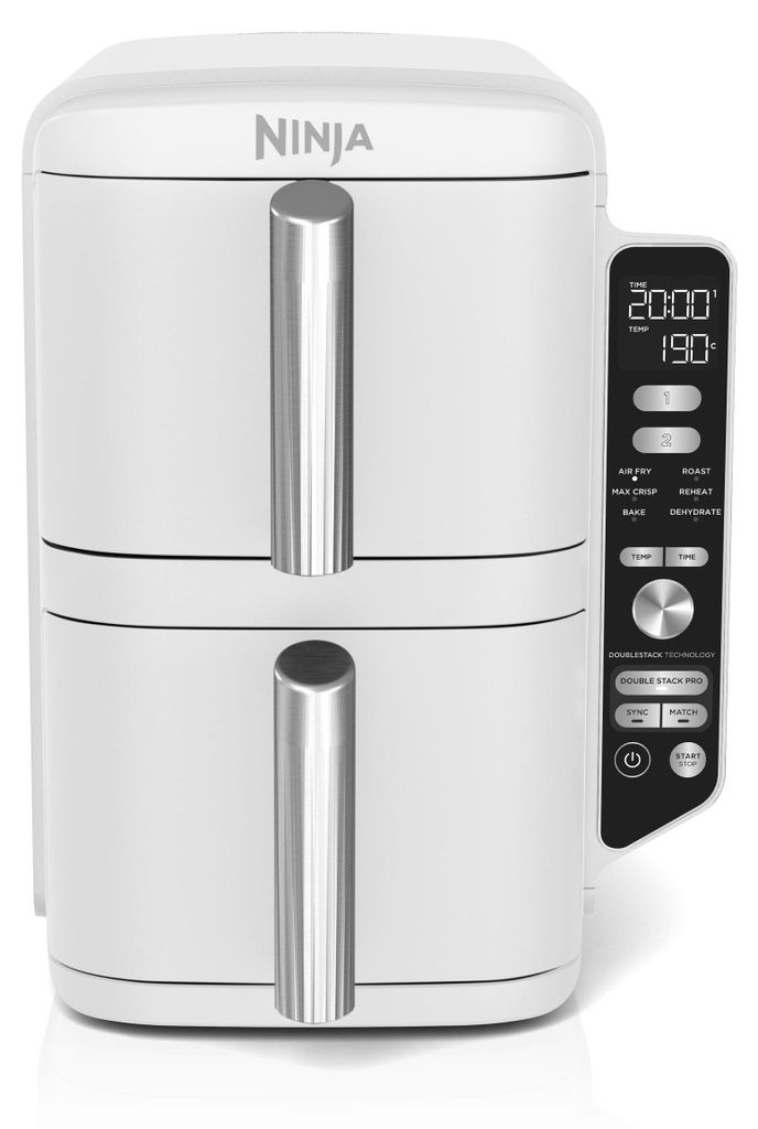 Ninja SL400EUWH, Teplovzdušná fritéza, 9,5 L, 2 kg, 40 °C, Obrázok produktu 