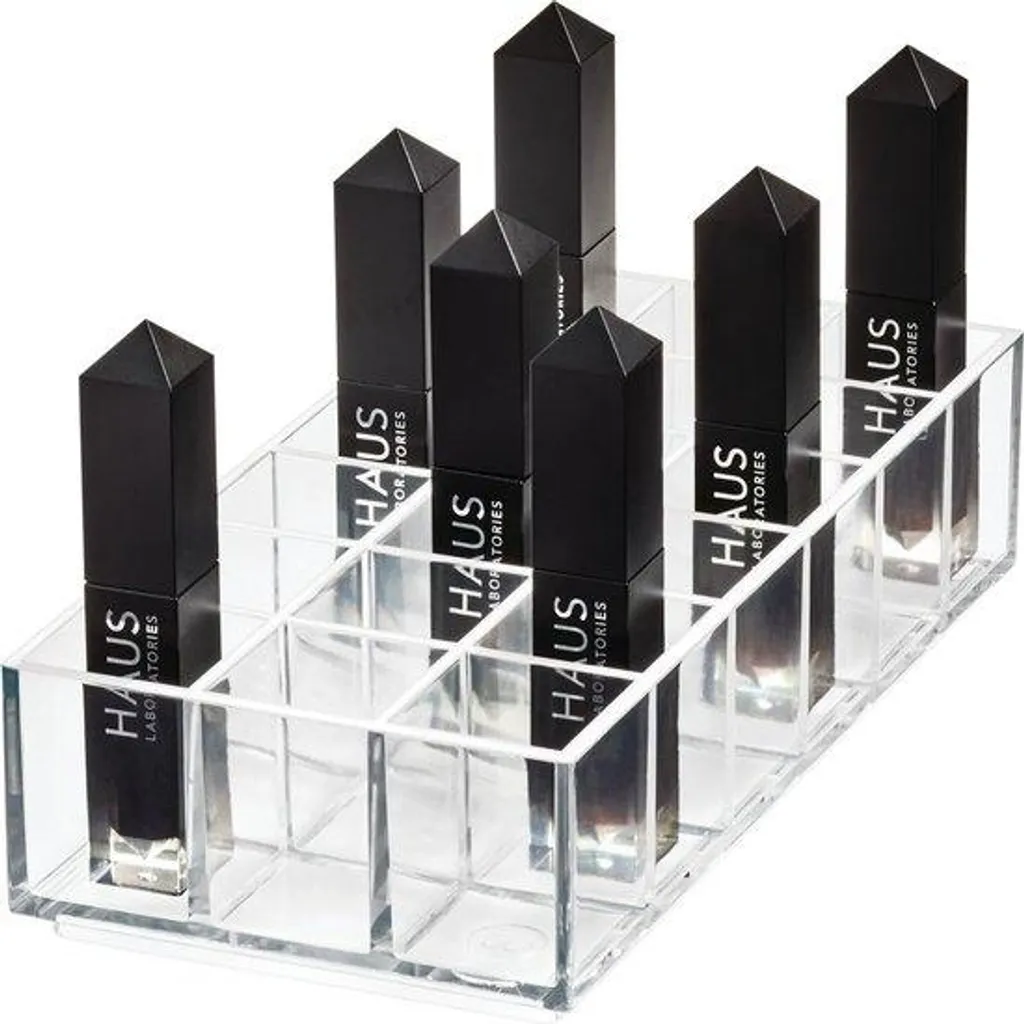 Organiseur de maquillage pour éviter le désordre, blanc 20x10 cm