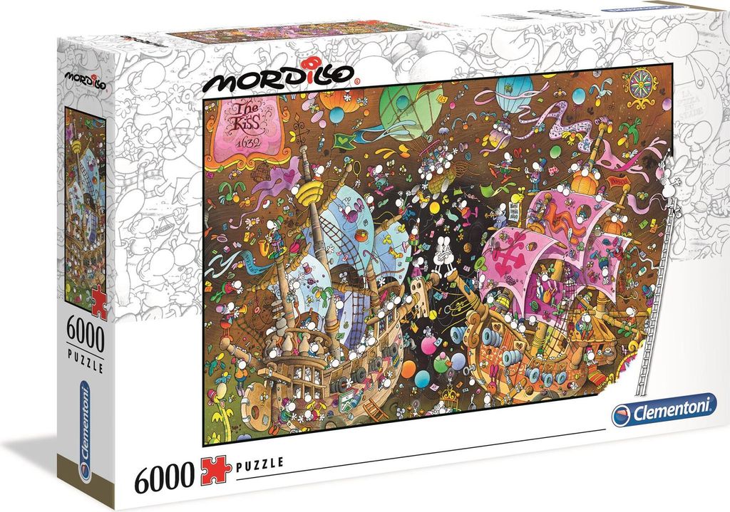 Clementoni 36527 puzzle Puzzle da 6000 pezzi Navi Immagine del prodotto 