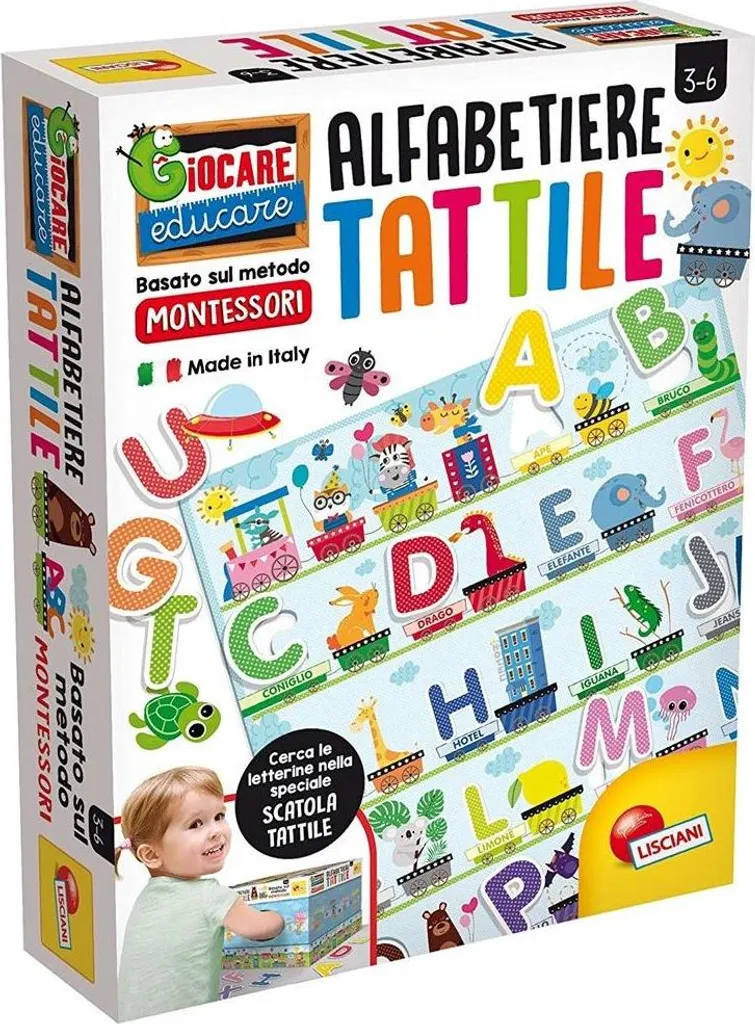 Apprendre à Lire et Écrire avec l'Alphabet Tactile Montessori Plus