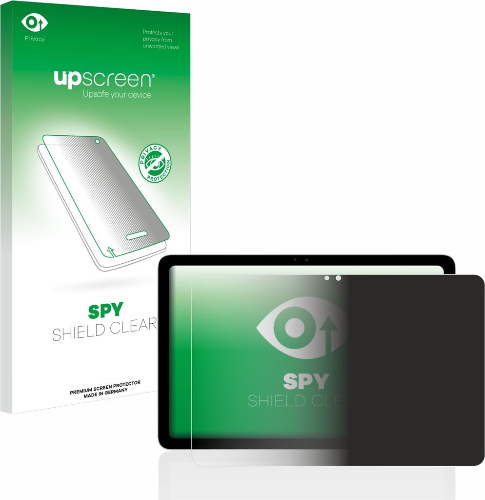 Für Google Pixel Tablet Sichtschutzfolie Schutzfolie upscreen Anti-Spy Privacy Sichtschutz Blickschutz Display Schutz Folie Blaulichtfilter