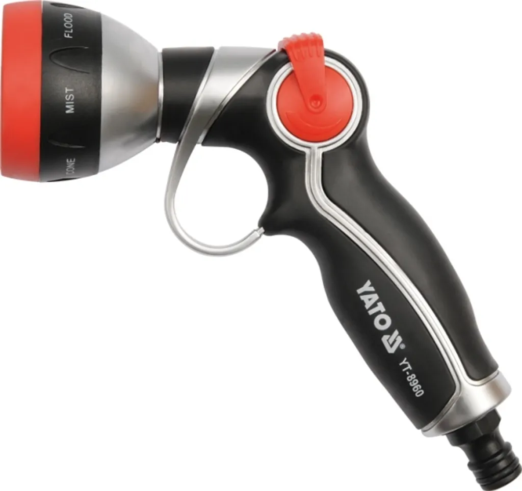 Pistola a spruzzo 1/2" 7 posizioni in Alluminio Professionale da Giardino