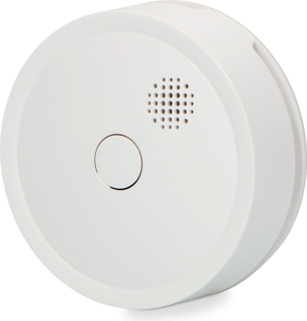 Alecto SA61 3X - Drahtlos vernetzbarer Rauchmelder - 10 Jahre Batterie - 3er-Pack - weiß