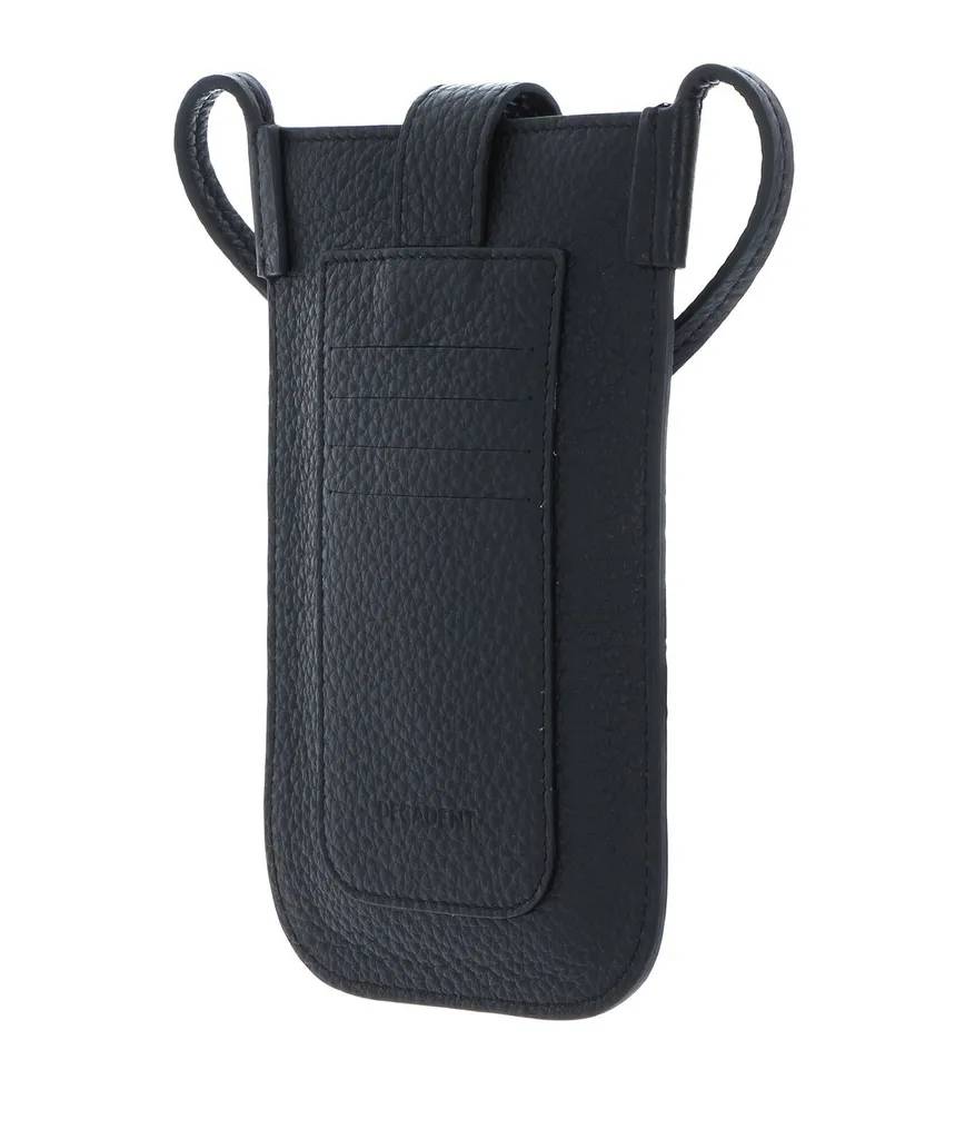 DECADENT Copenhagen Fiona: Mobile Bag Pelle Nera con Card Holder - 4