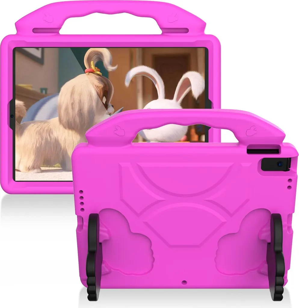 Custodia Rosa iPad 9/8/7 Gen - Cover Bambini Leggera e Fashion