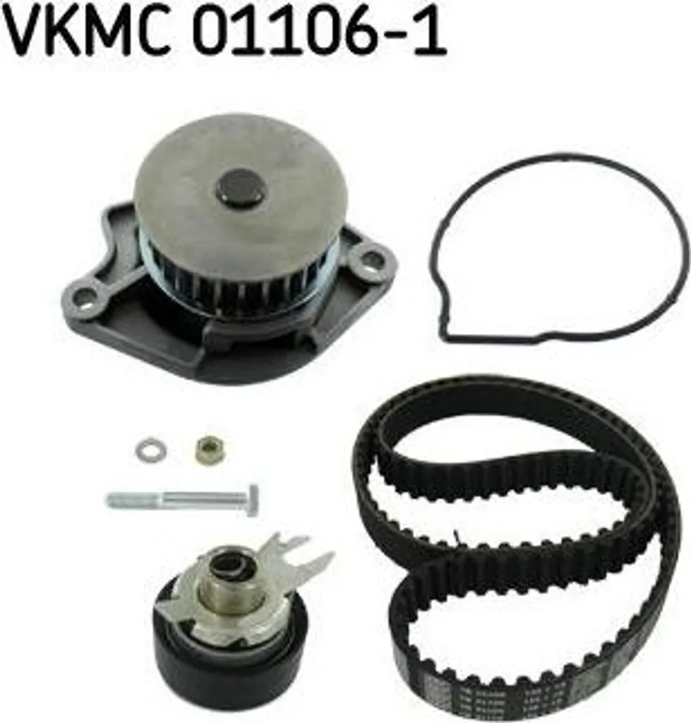 Kit distribution SKF avec pompe à eau robuste pour Polo et Lupo