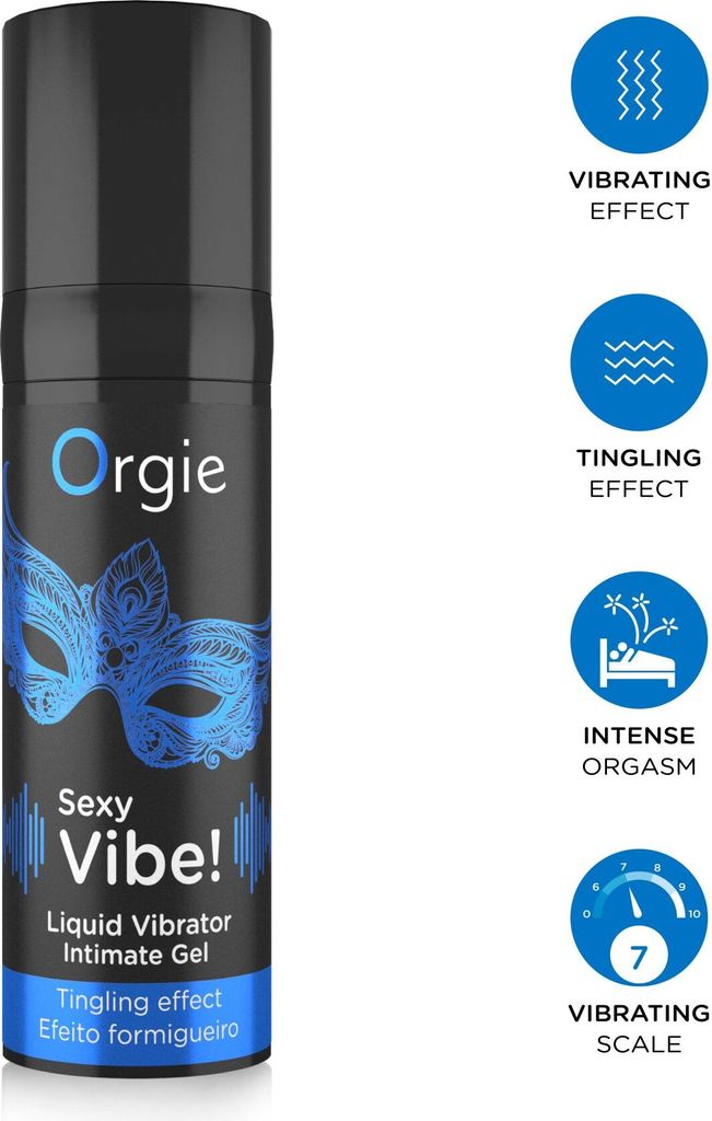 Orgie - Ambiance Sexy! Vibrateur Liquide 15 Ml Image du produit 