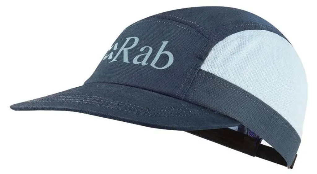 Casquette légère Rab Momentum 5 Panel en tissu respirant bleu azur UNI