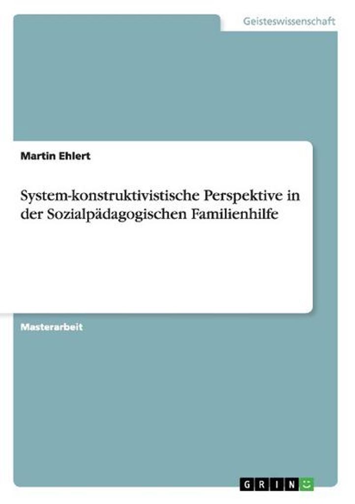 System-konstruktivistische Perspektive in der Sozialpädagogischen Familienhilfe