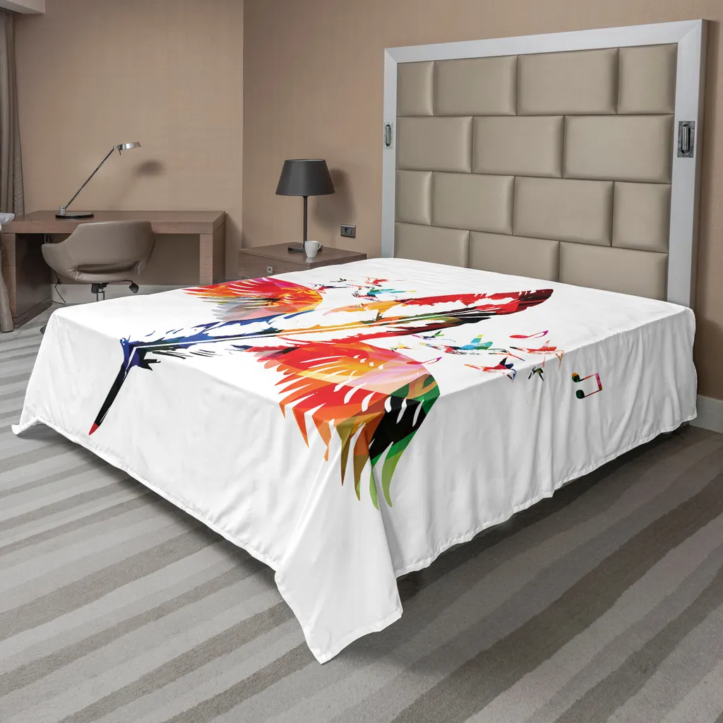 Lenzuolo Sopra ABAKUHAUS Piuma e Universo | Arredo Letto Moderno