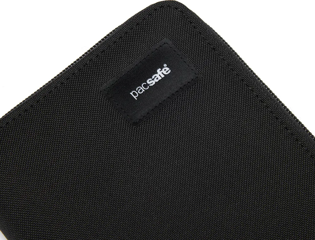 Portafoglio Viaggio Pacsafe RFIDsafe Jet Black - Organizzatore Passaporto - 10