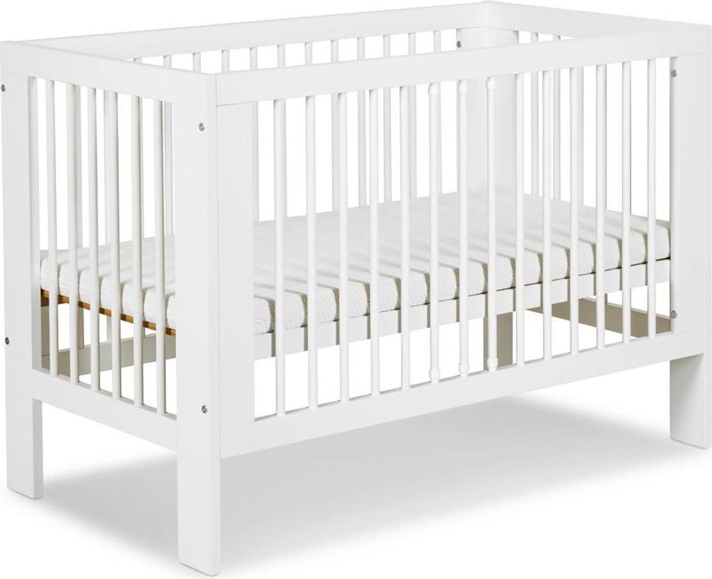 Babybett 60x120 MERIN - weiß