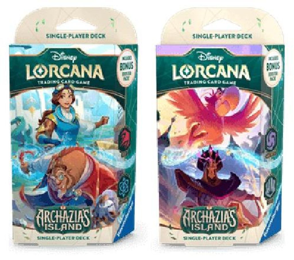 Lorcana Archazia's Island: 2 Starter Deck Set German Zdjęcie produktu 