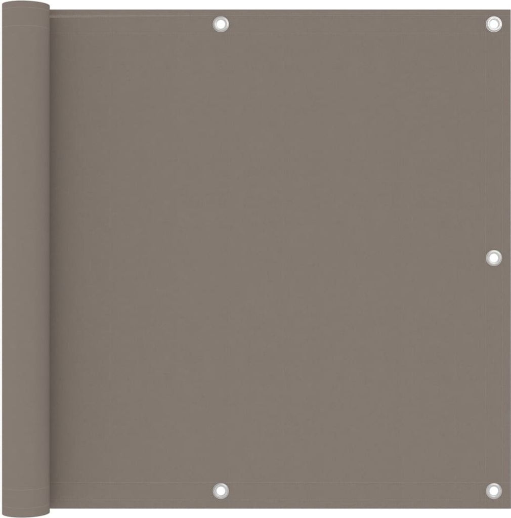 Vidaxl Balcony Bildschirm 90x300 cm Oxford Stofftaupe Image du produit 