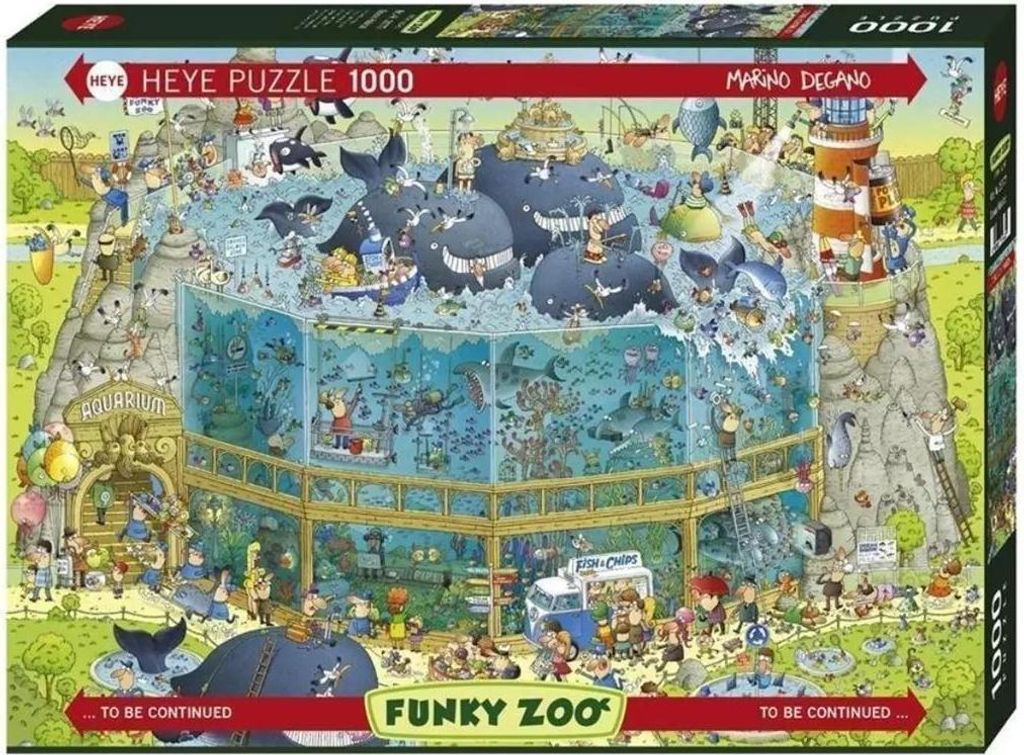 HEYE Puzzle ` len ZOO: Ausstellung Oven 1000 Puppen Produktbild 