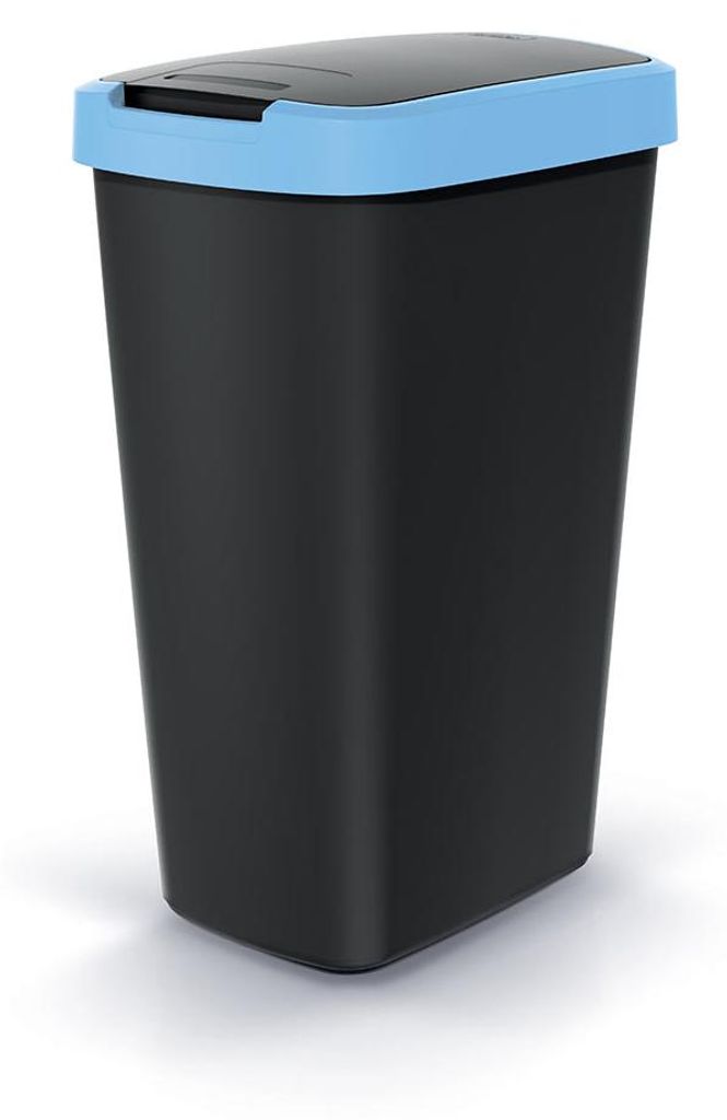 Keden Compacta Q Mülleimer mit Schwing- und Klappdeckel Produktbild 