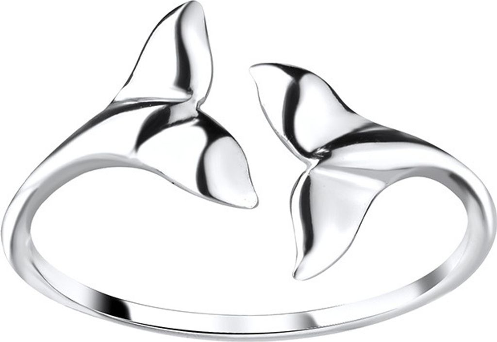 Ring Walflosse Silber 925: Damenring offen 59 (18.8 mm Ø) Produktbild 
