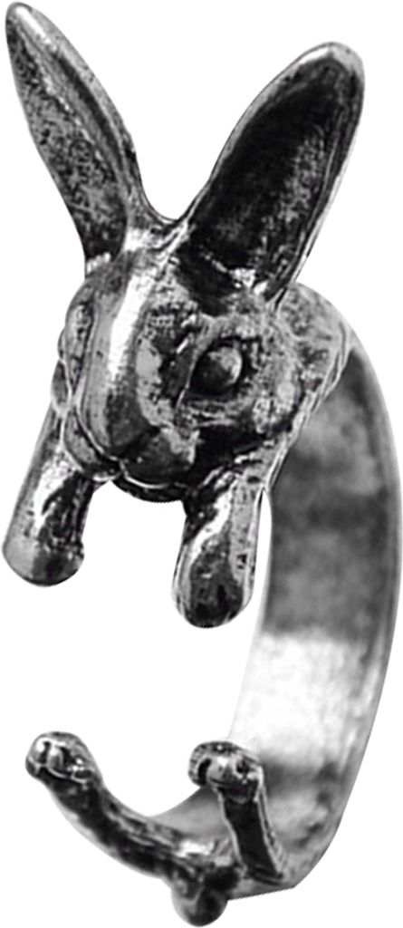 Vintage Hase Mittelfinger Knuckle Öffnungsring Paare Produktbild 
