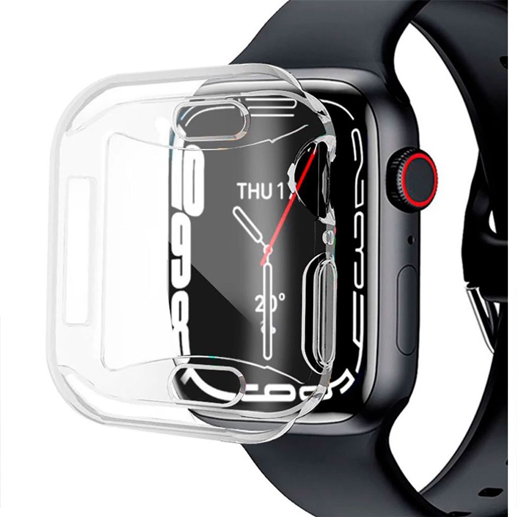 Schutzhülle für Apple Watch Series 7 41mm Transparent