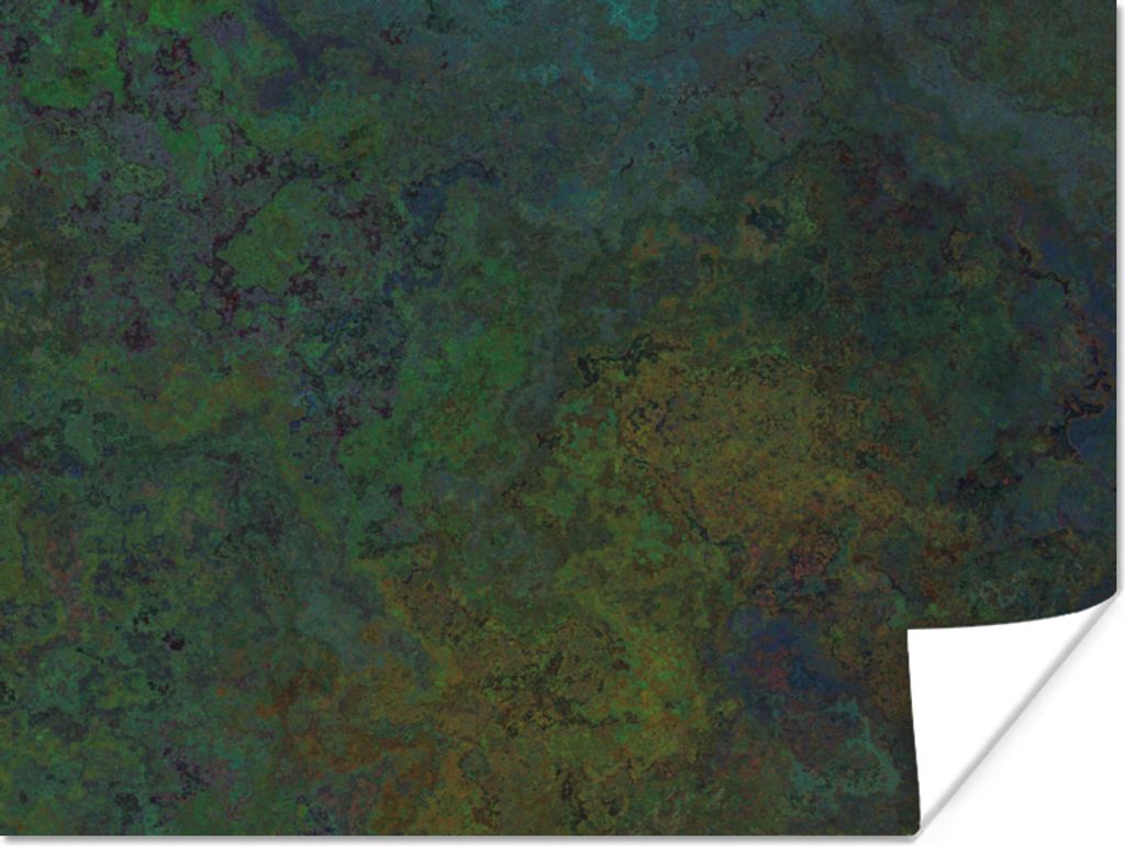 MuchoWow Poster Schiefer - Rost - Vintage 80x60 cm - Kunst für zu Hause