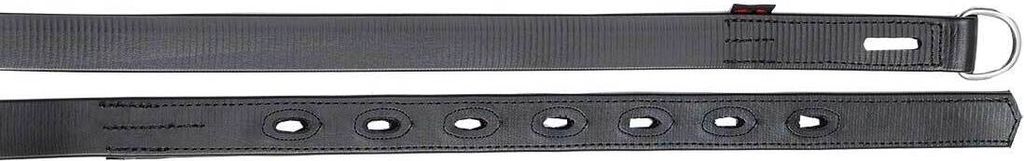 Zilco Zugstränge mit D-Ringen und Langloch 32mm breit für Classic Geschirre Small