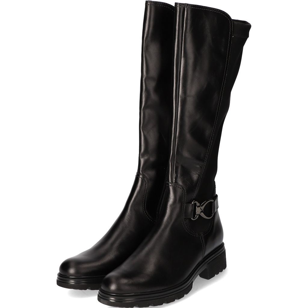Stiefel, 224-010: Englisch:41/2, Color:schwarz