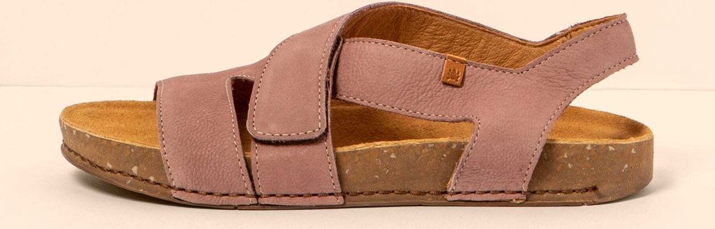 El Naturalista Sandalen Herren/Damen N5799 NOBUCK LAVADO MALVA / BALANCE Farbe Rot