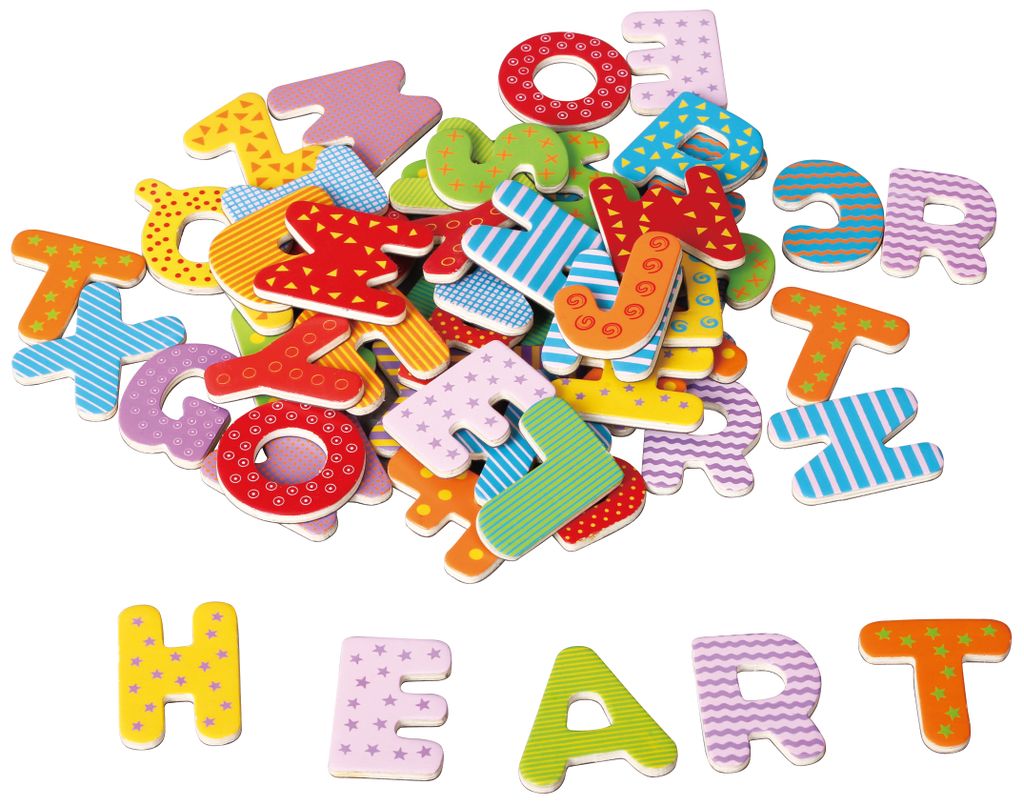 26 Magnetische Holzbuchstaben Tier-Alphabet - ABC Magnete Für Kühlschrank & Whiteboard