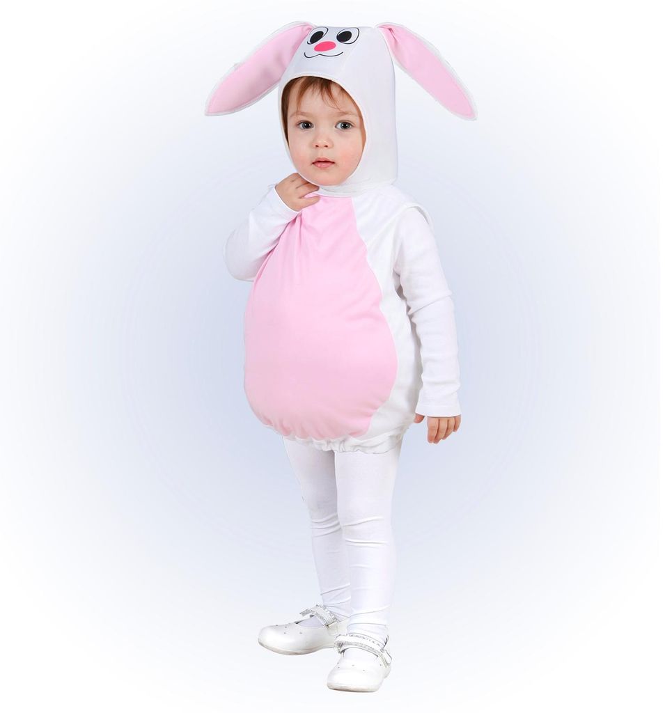 Puffy Häschen Hase Kostüm für Kleinkinder Produktbild 